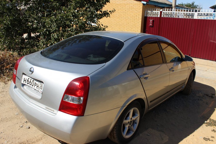 Nissan primera р12 поднятая