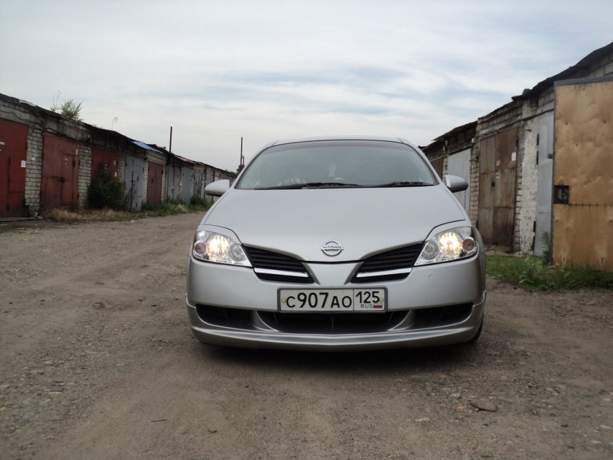 Nissan primera p12 губа