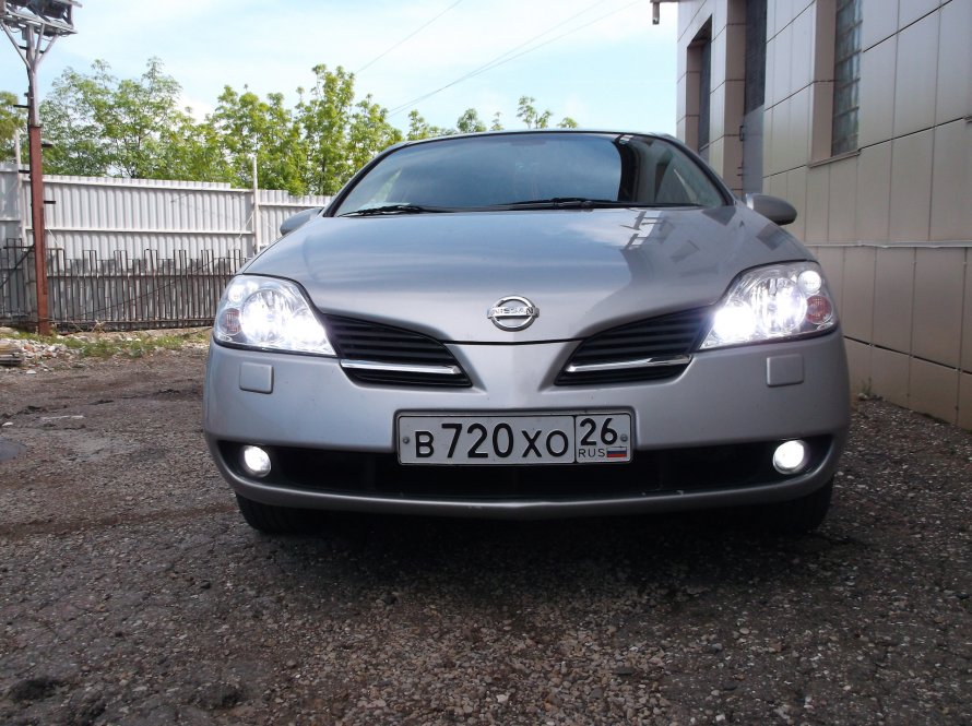 Nissan primera р12 лампы