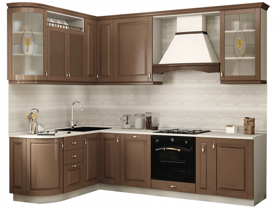 Кухня массив Люкс 2800 Боровичи