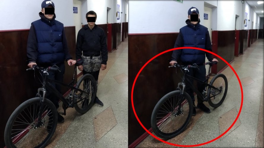 Кража велосипеда из подъезда