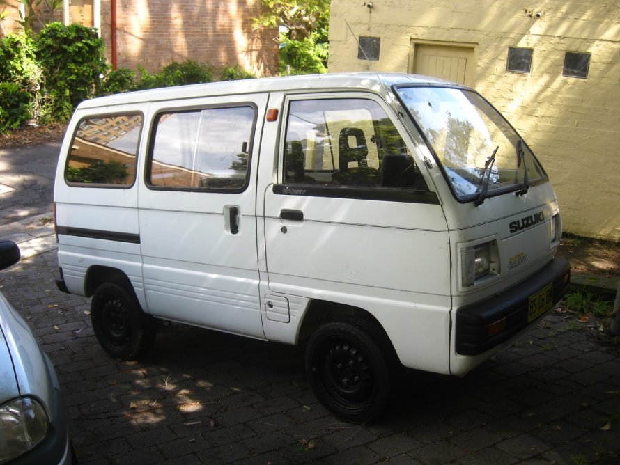 Suzuki carry van старые