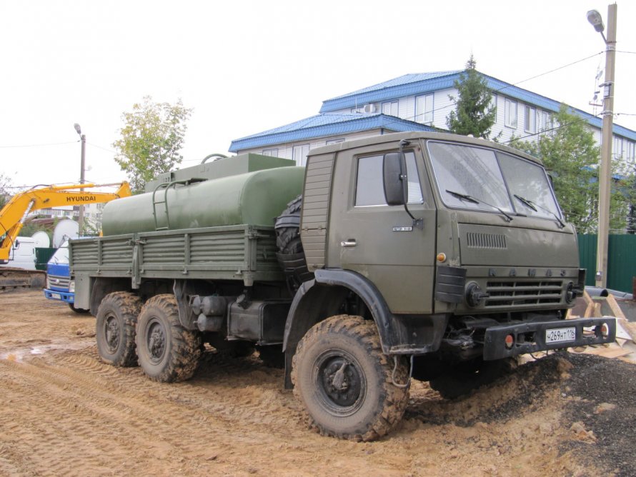 КАМАЗ военный водовоз 2014