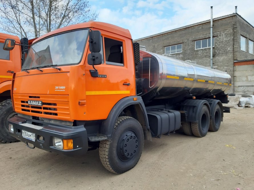 КАМАЗ 65115 молоковоз