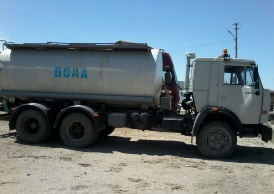 КАМАЗ 65115 бочка