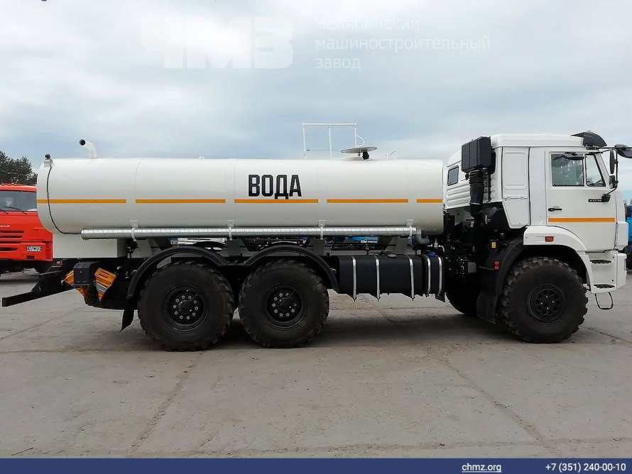 Молоковоз КАМАЗ 43502
