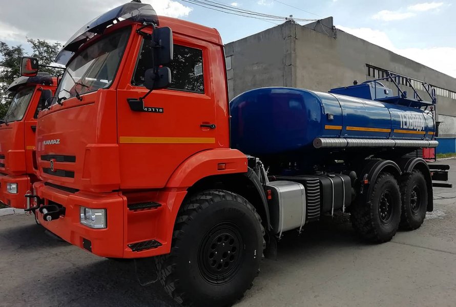 Водовоз КАМАЗ цистерна