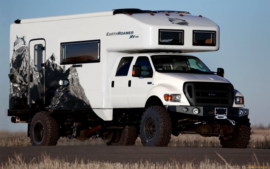 Ford f750 EARTHROAMER