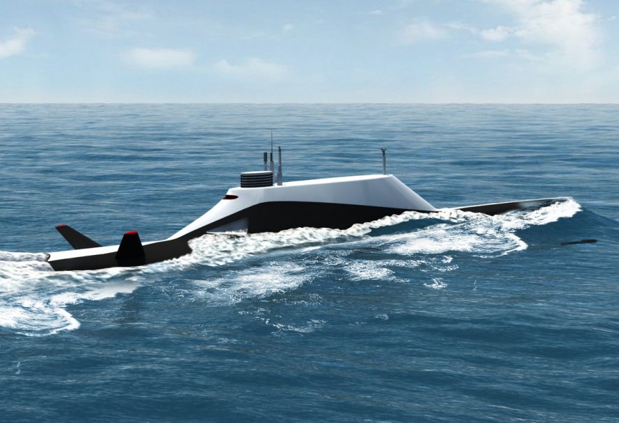 Typhoon-class Submarine 3d model