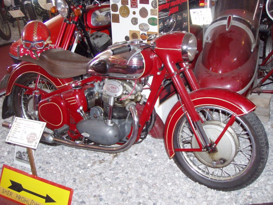 Jawa 500 OHC модель