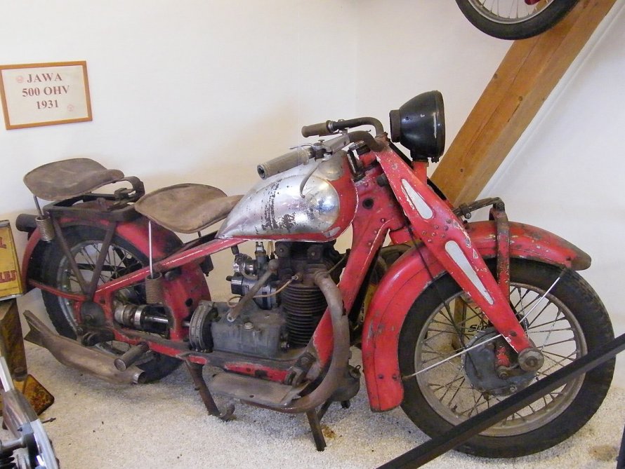 Jawa 500 OHV двигатель