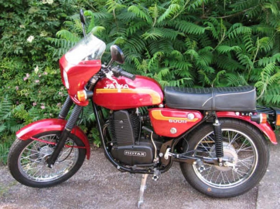 Мотоцикл Jawa 500 Rotax