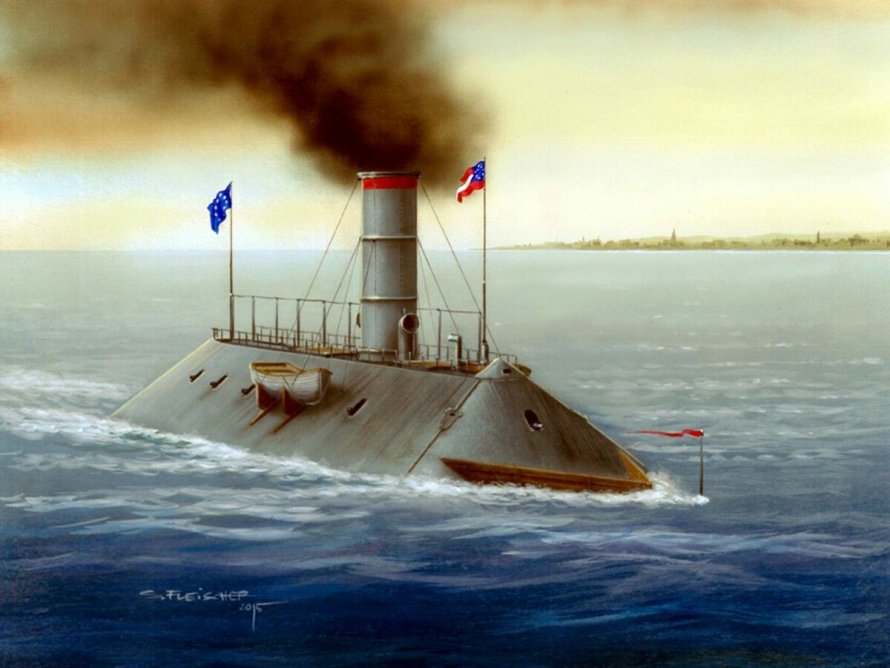 Бой на Хэмптонском рейде 1862