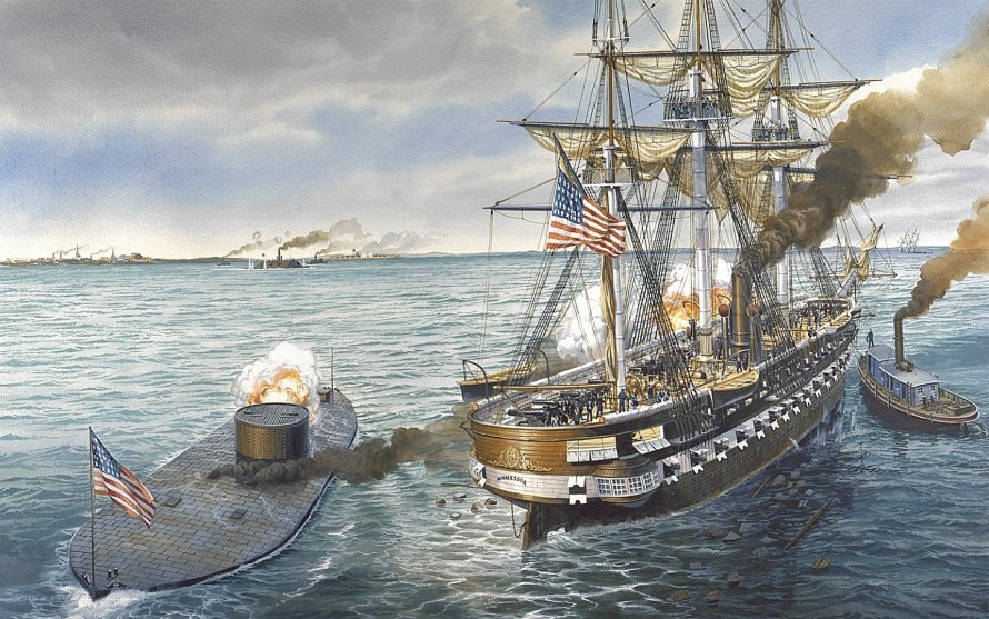 Броненосец монитор 1862