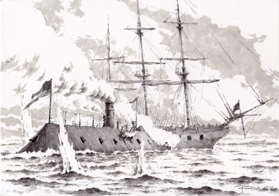 Броненосец Вирджиния 1862