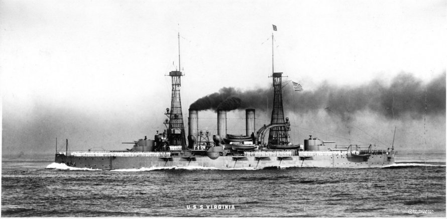 Броненосец Вирджиния 1862