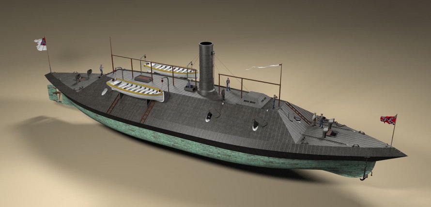 USS Merrimack 1855