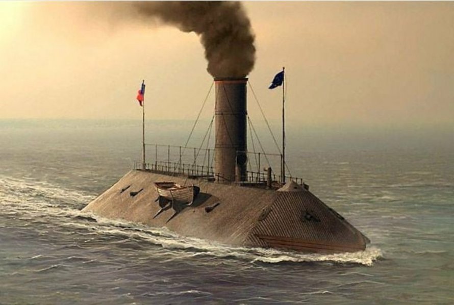 Броненосец Вирджиния 1862