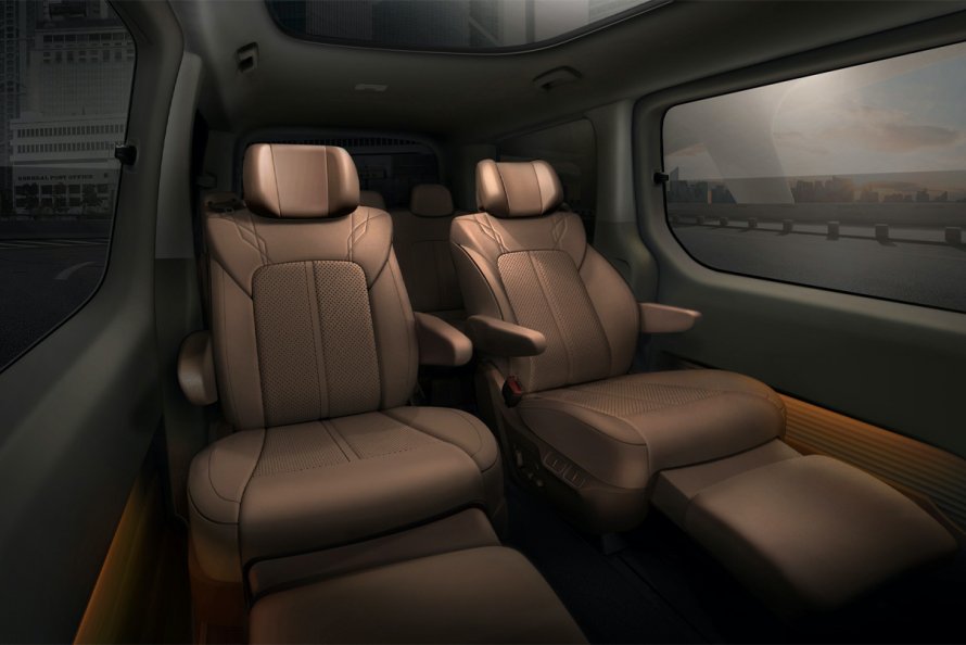 Staria Hyundai минивэн 2021 салон