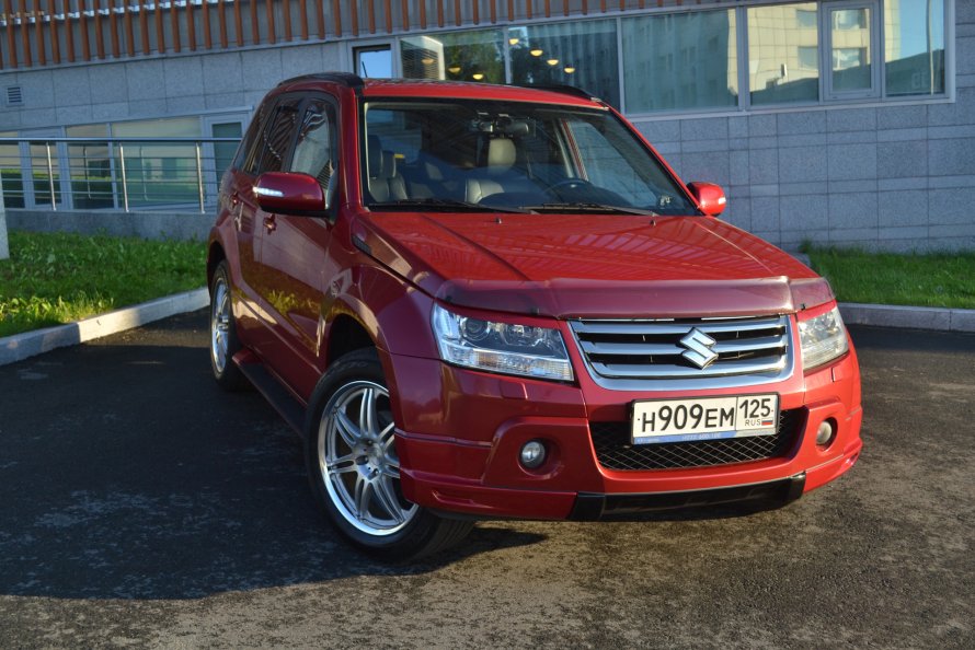 Suzuki Grand Vitara 2007 губа переднего бампера