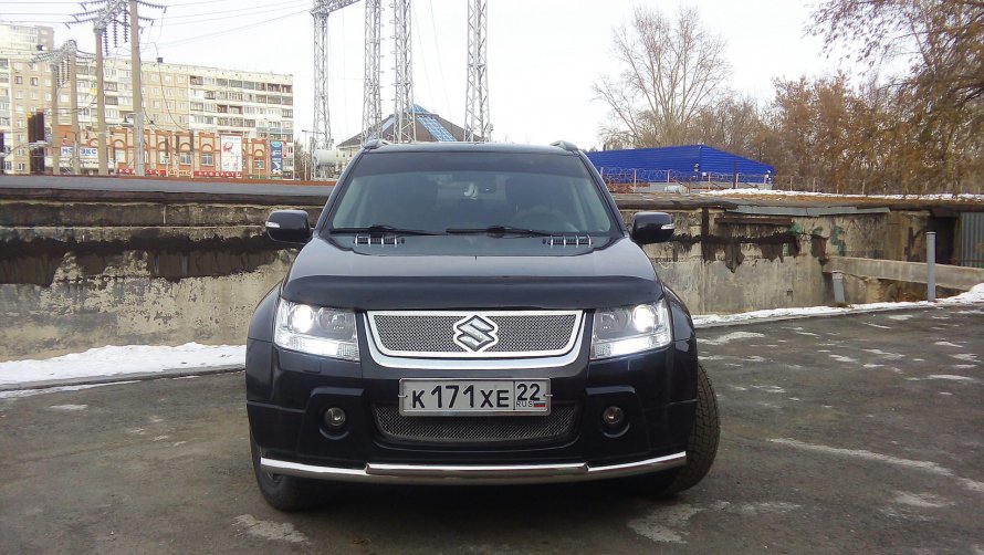 Обвес капота Suzuki Grand Vitara