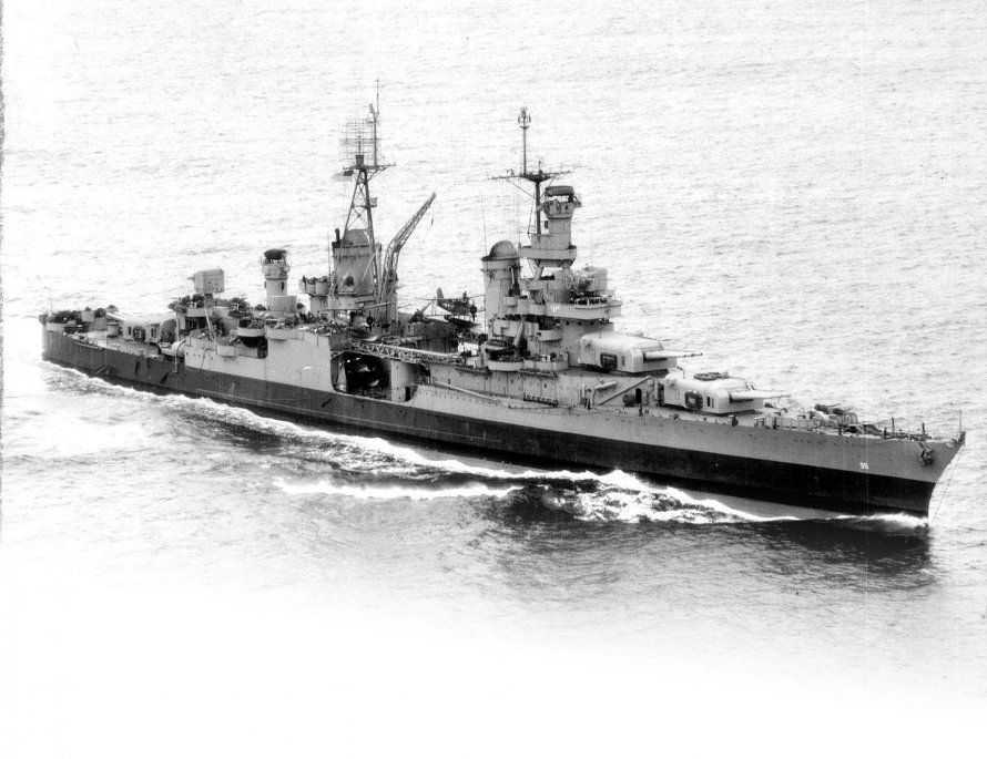 Корабль USS CA-35 Indianapolis