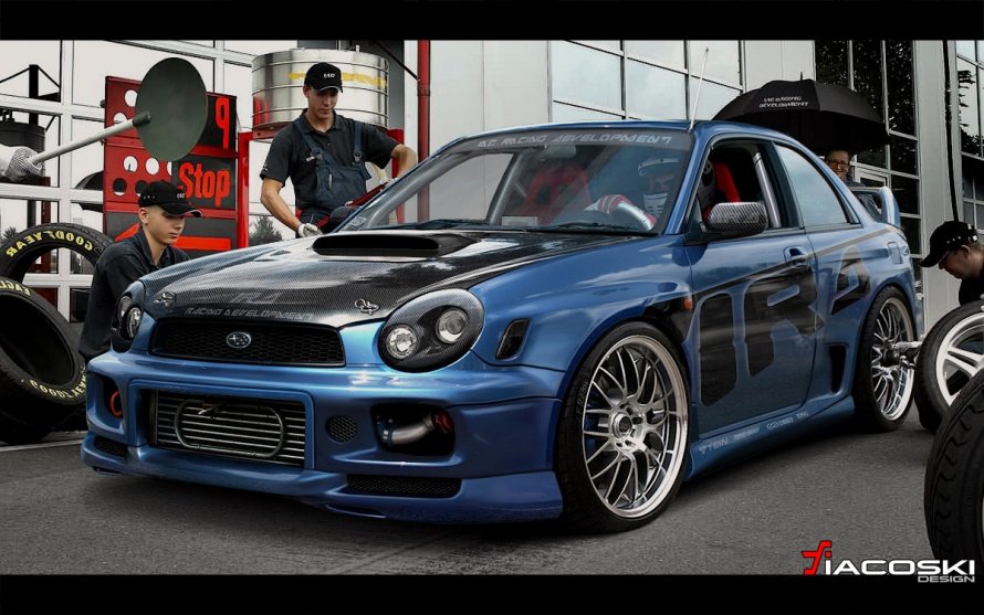 Subaru WRX STI тюнинг
