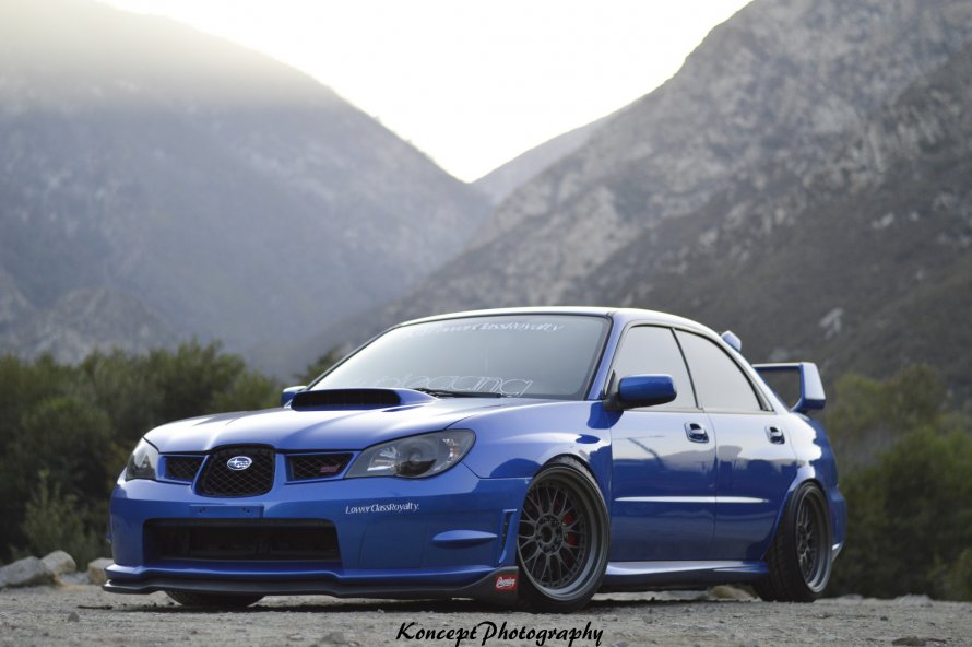 Subaru WRX STI 2007 stance