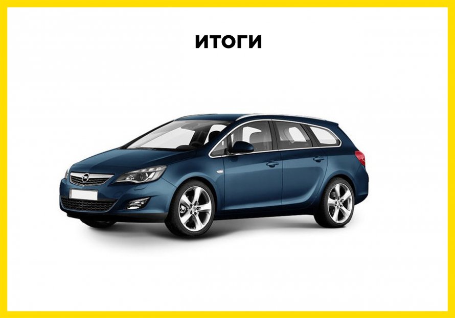 Opel Astra j универсал 2009