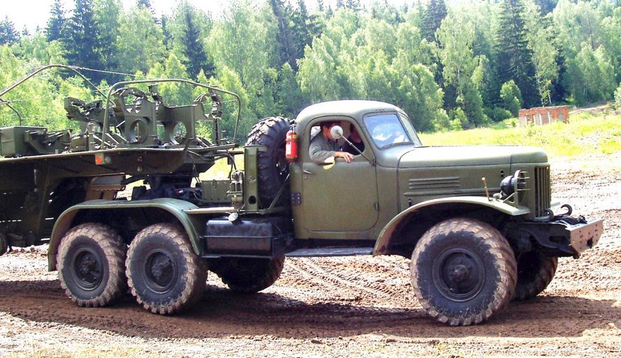 ЗИЛ 157 кв седельный тягач