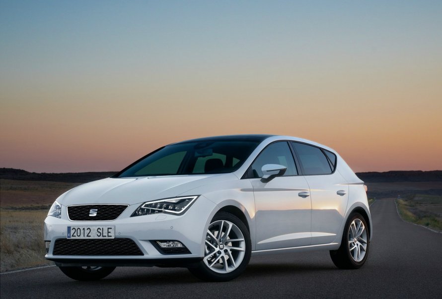 Seat Leon 2013 белая