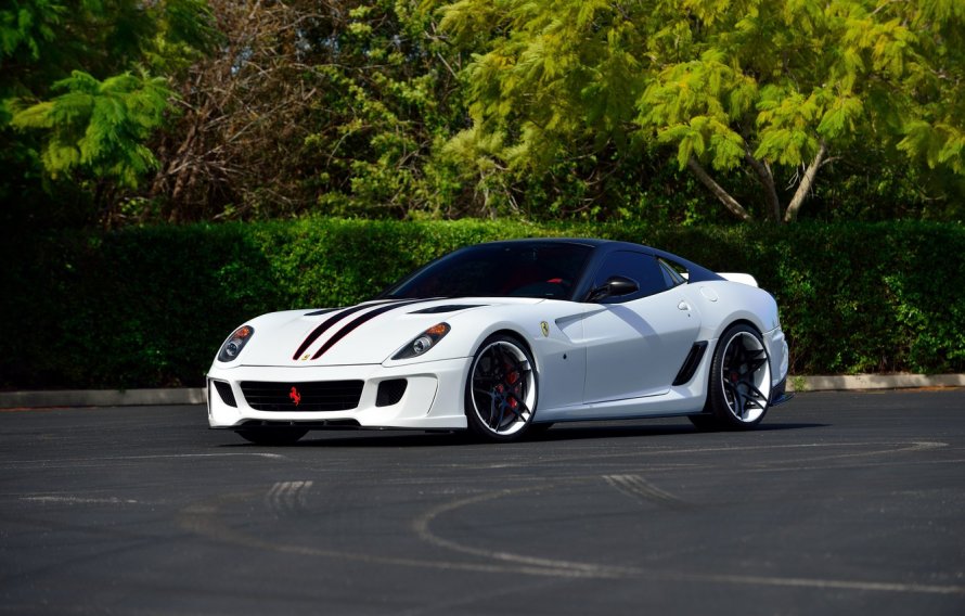 Ferrari 599 GTB White