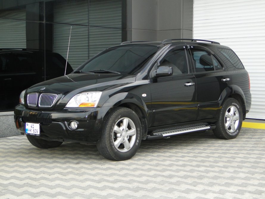 Боковые пороги Киа Соренто 2002-2006