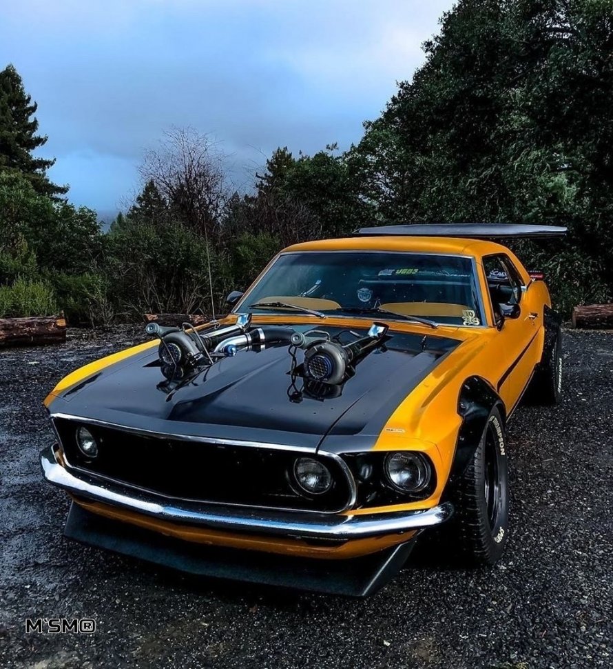 Ford Mustang Mach 1 1969 года