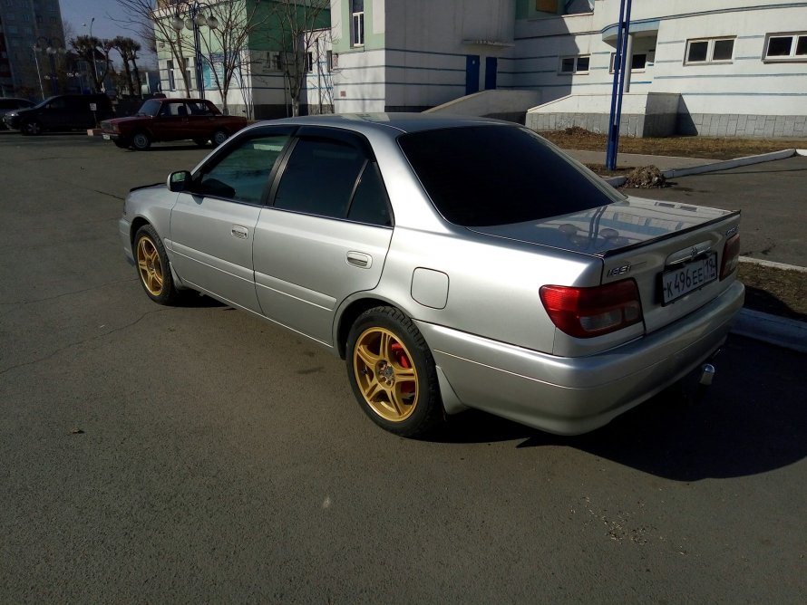 Toyota Carina 211 Tuning выхлоп