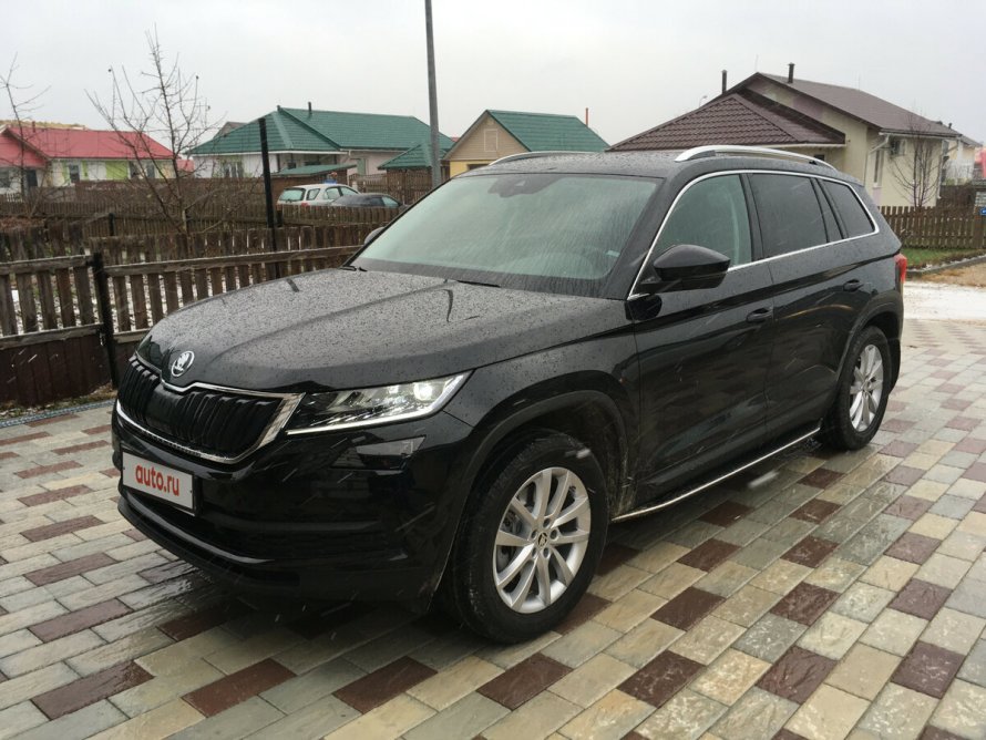 Skoda Кодиак 2021 черная