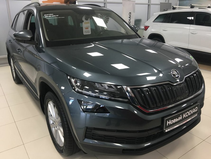 Skoda Кодиак серый