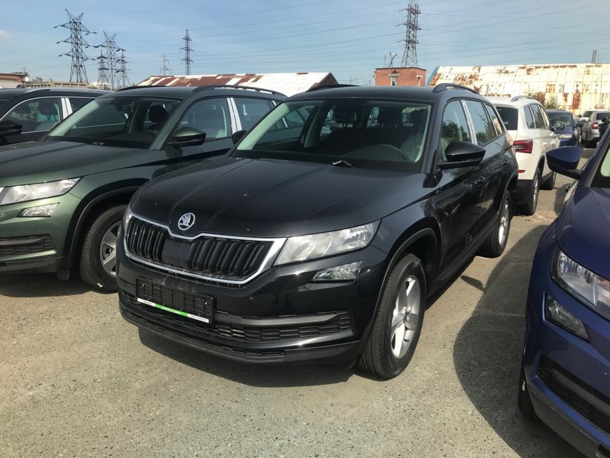 Skoda Кодиак 2021 черная