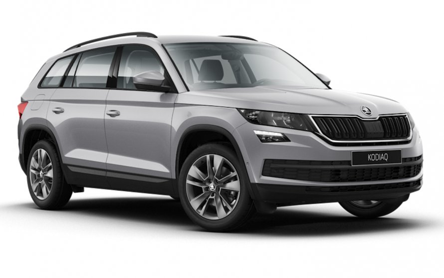 Škoda Kodiaq белая