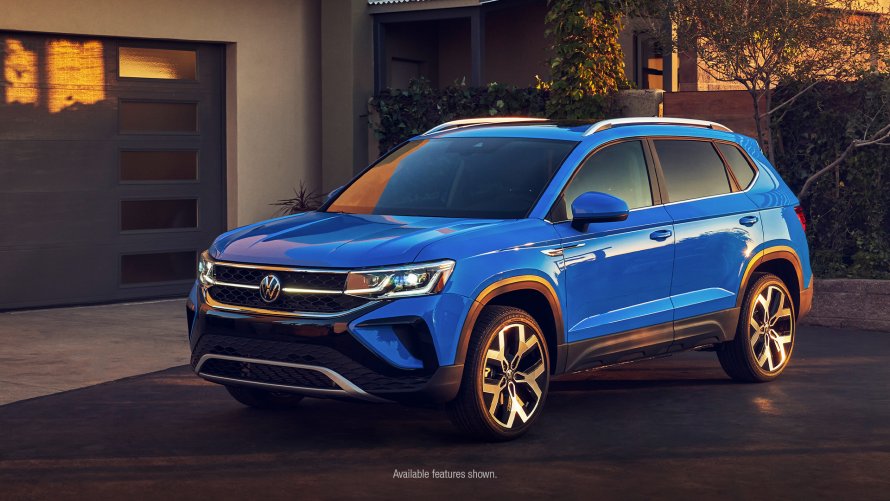 VW Taos интерьер