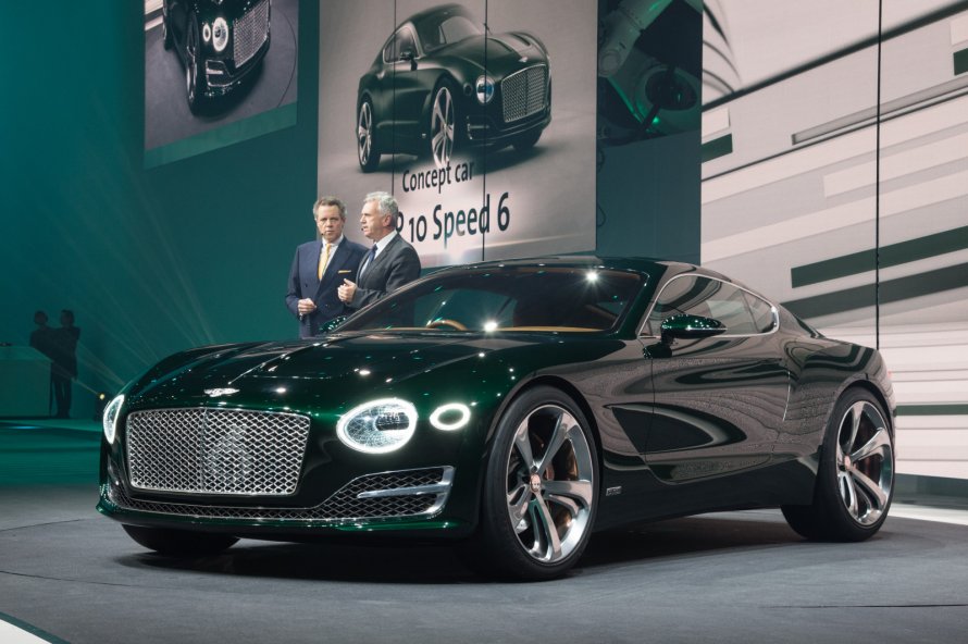 Bentley Exp 10 Speed 6 гибридный автомобиль