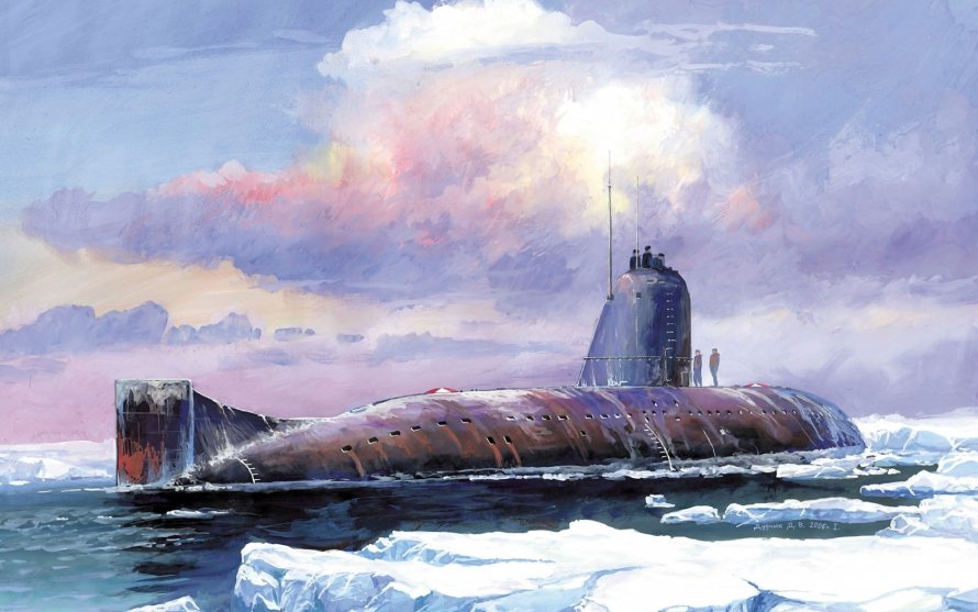 Подводная лодка 667б