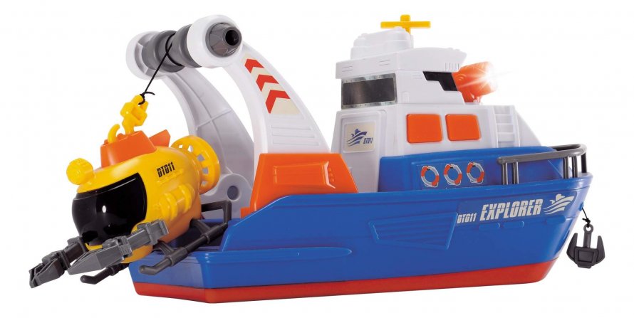 Катер Dickie Toys исследовательское судно (3308361) 38 см