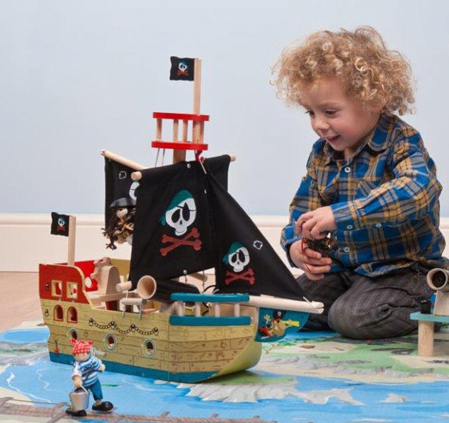 Le Toy van пиратский корабль