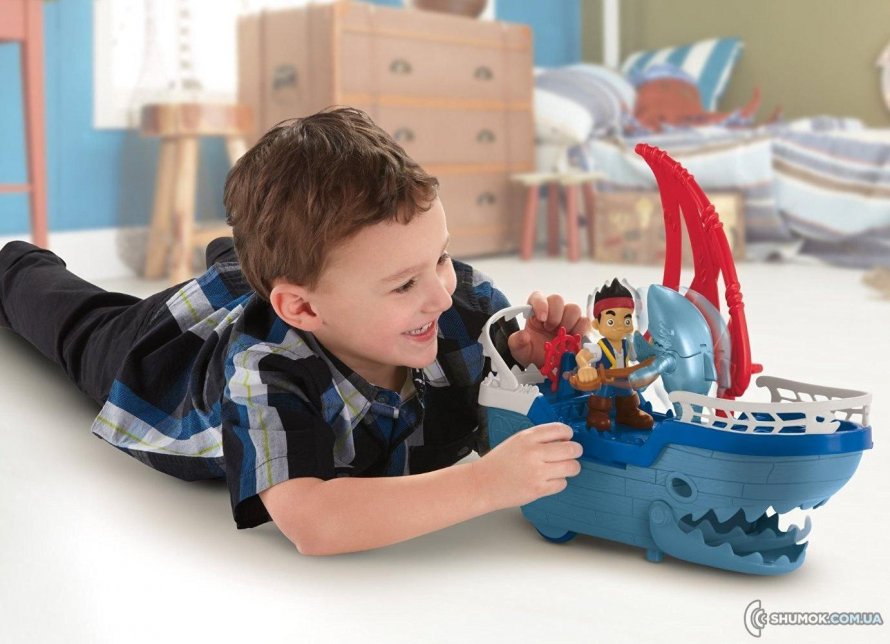 Fisher Price корабль Джека y1998