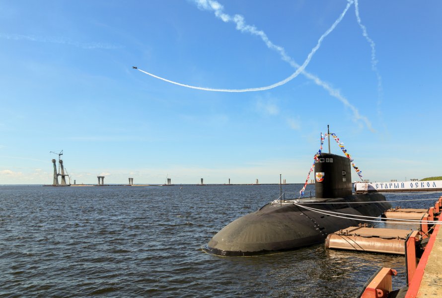 Российская подводная лодка 636 чёрная дыра