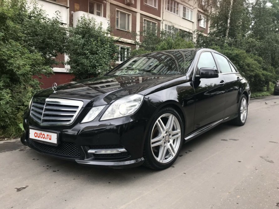 Мерседес е200 w212 черный