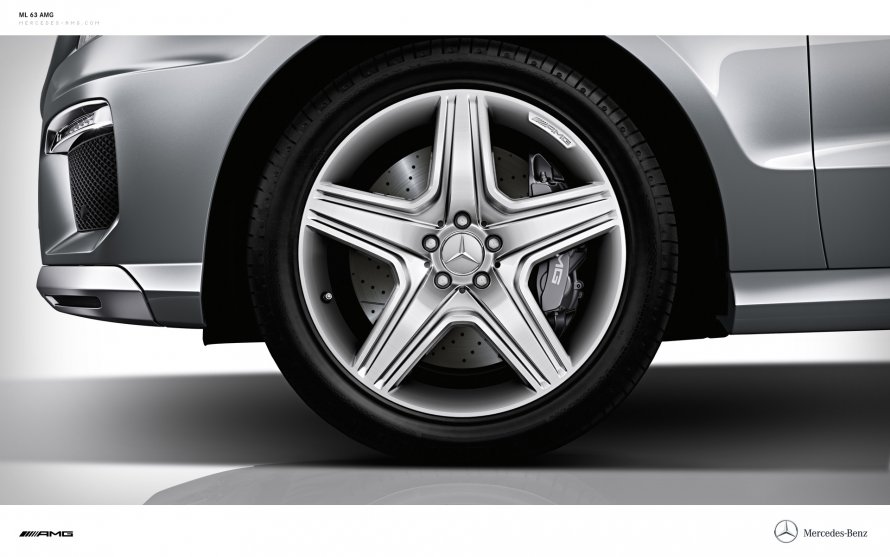 Mercedes gl 164 диски AMG ml