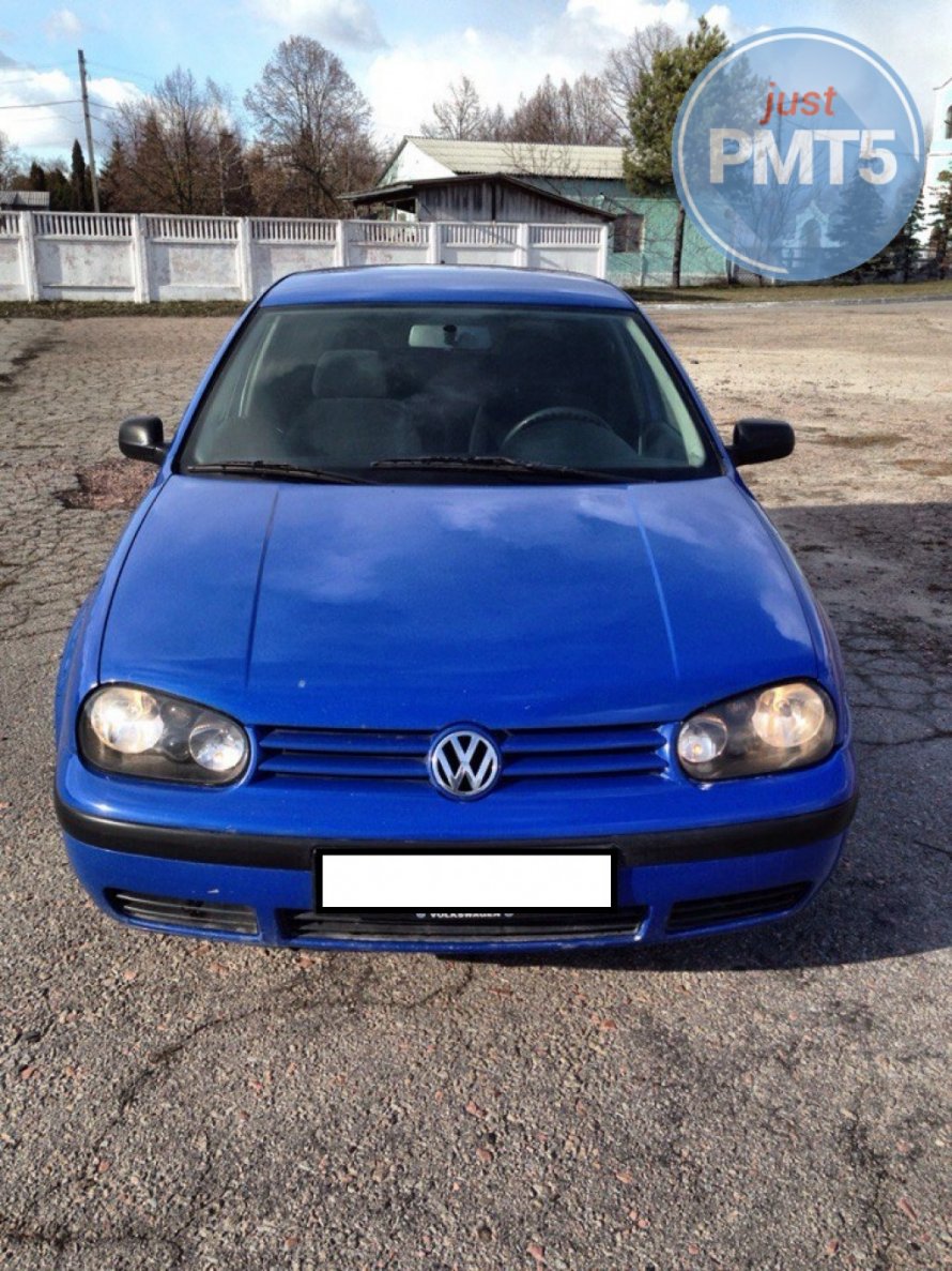 Гольф 4 1998 красный