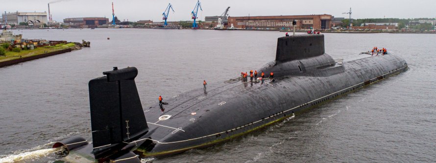 Новая атомная субмарина к-329 "Белгород"